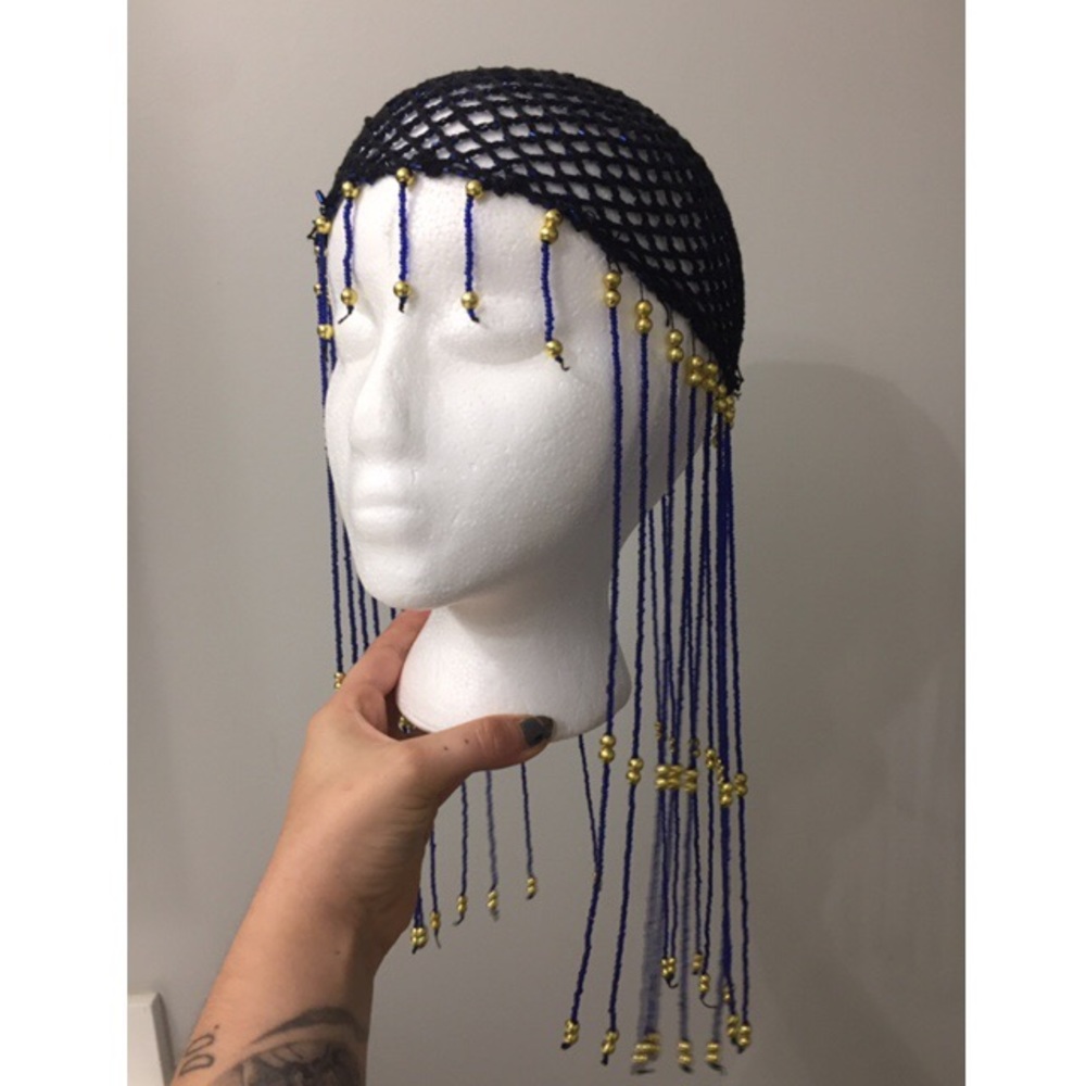 Beautiful Beaded Head Piece